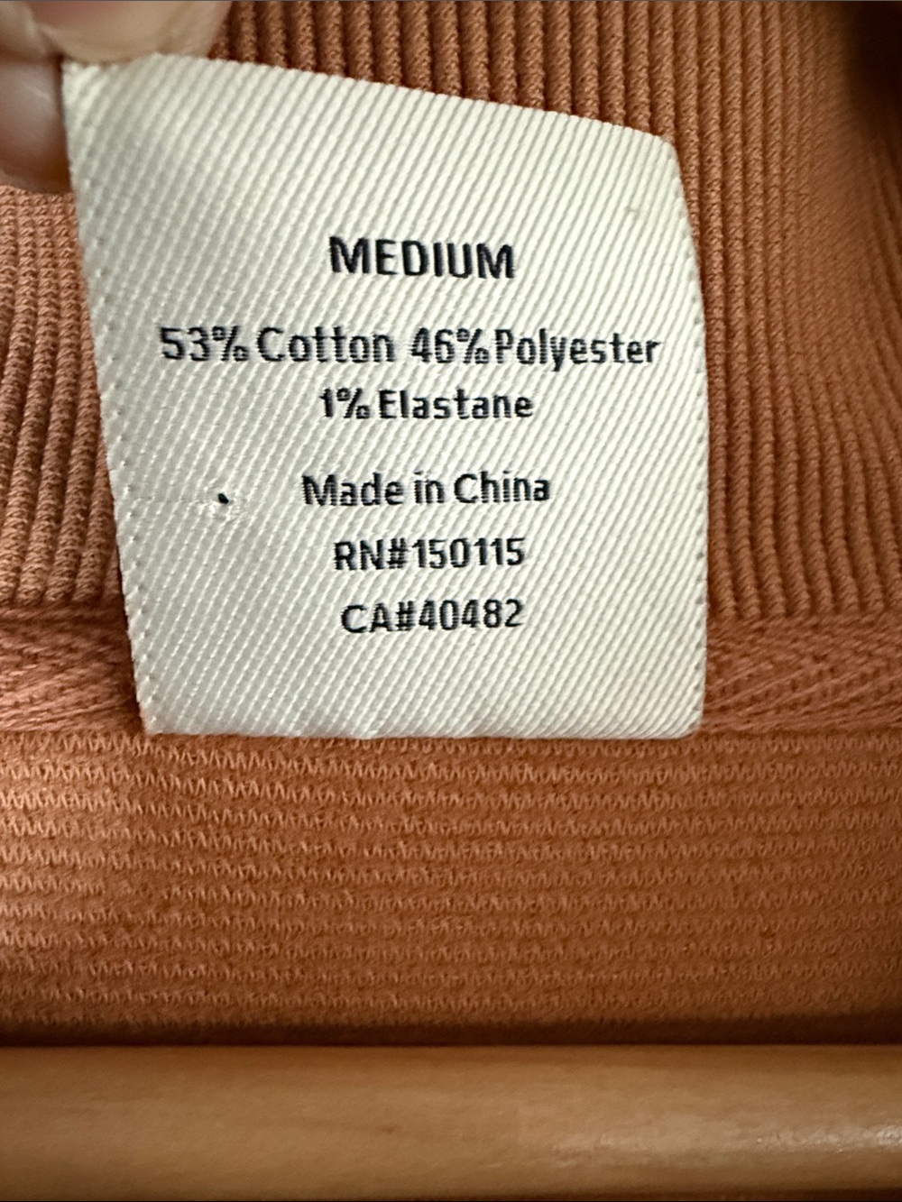 VARLEY Vine Ottoman Half Zip Sweatshirt Size medium Camel - Picture 14 of 15